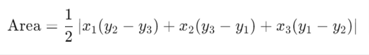 Area of a triangle- Equation 13.png