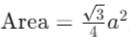 Area of a triangle- Equation 1.png