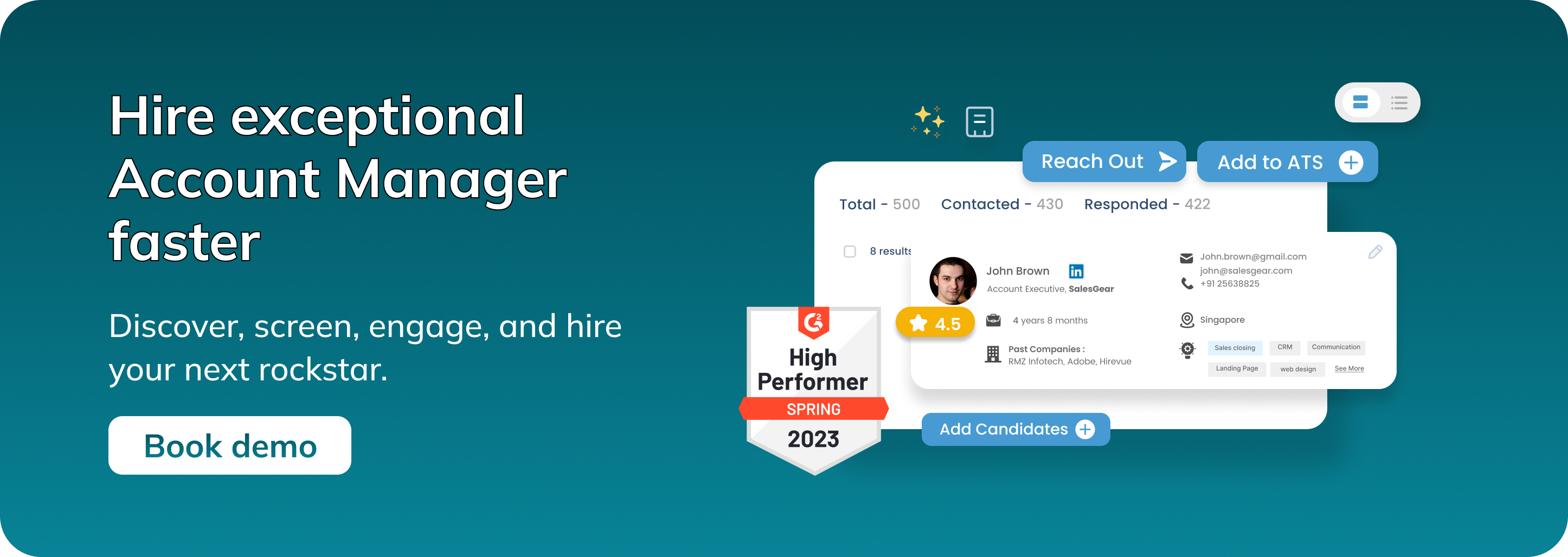 how to hire account manager