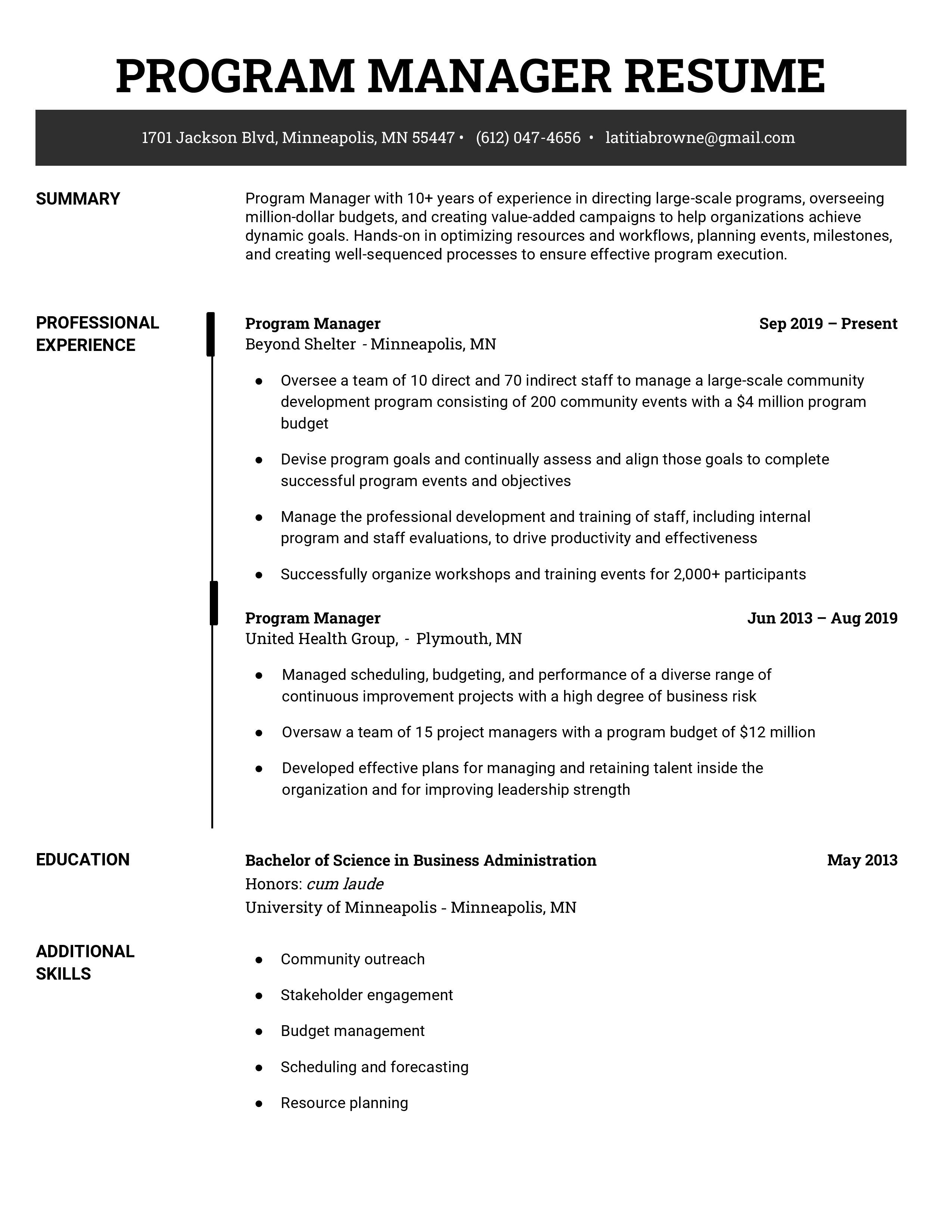 Program Manager resume template 5.jpg