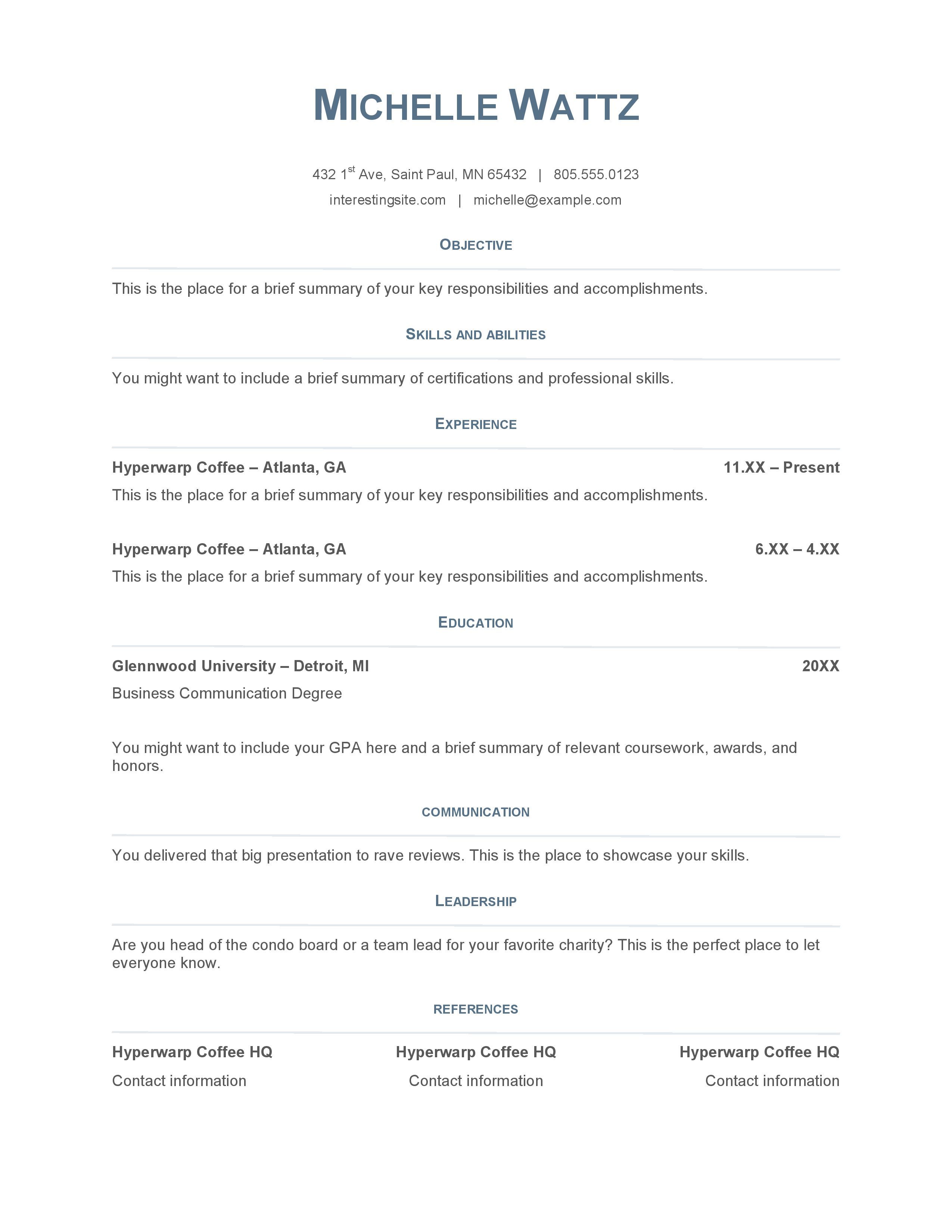 Restaurent manager resume template 4.jpg